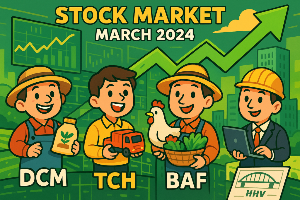 Top 5 Cổ Phiếu Đáng Đầu Tư Tháng 3/2024