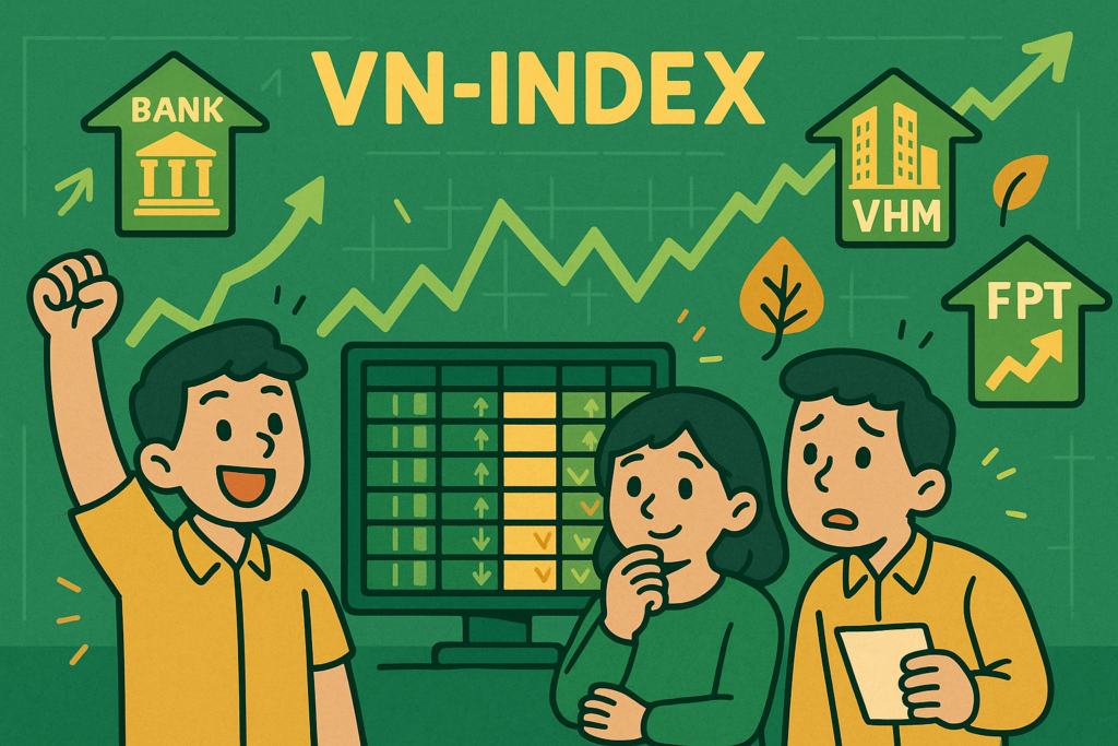 VN-Index: Hiện Tượng Phân Hóa Đáng Chú Ý
