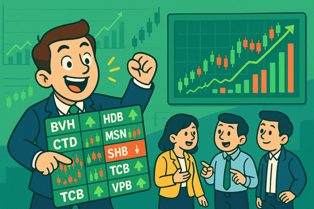 Cổ phiếu nóng Vietstock: Xu hướng và tín hiệu kỹ thuật