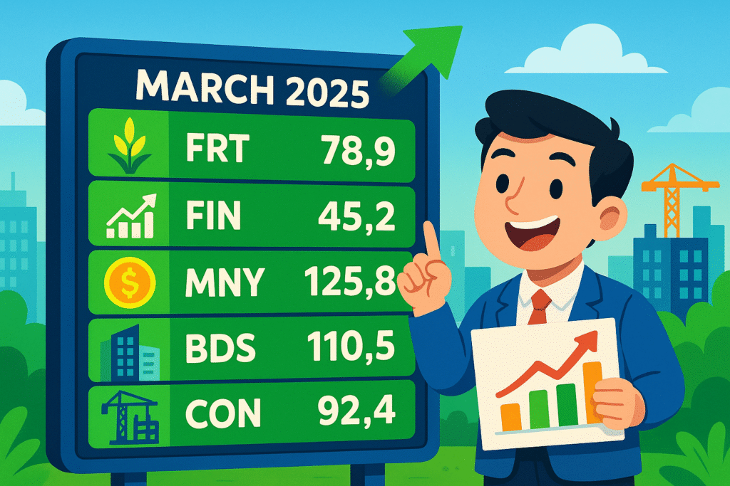 Top 5 cổ phiếu đáng chú ý tháng 3/2025