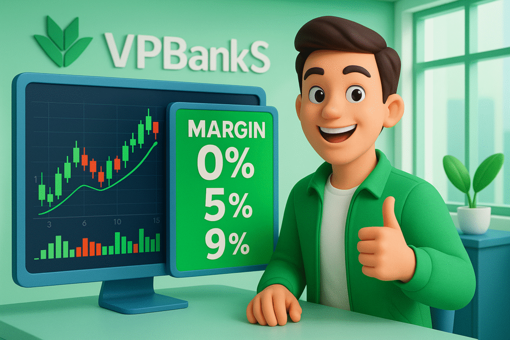 Giao dịch Margin 0% tại VPBankS: Cơ hội đột phá cho nhà đầu tư