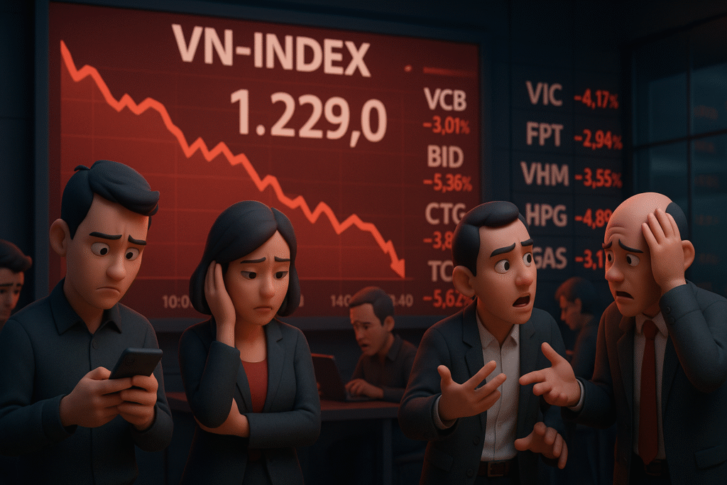 Chứng Khoán Việt Nam Giằng Co Mạnh Sau Cú Sốc Thuế Mỹ