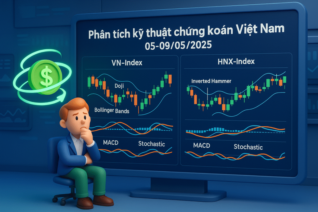 Phân tích kỹ thuật chứng khoán Việt Nam tuần 05-09/05/2025
