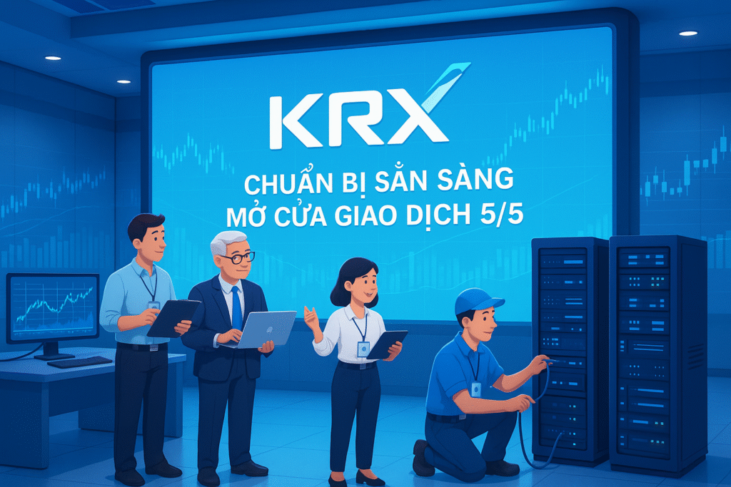 KRX Chuẩn Bị Sẵn Sàng Mở Cửa Giao Dịch Ngày 5/5