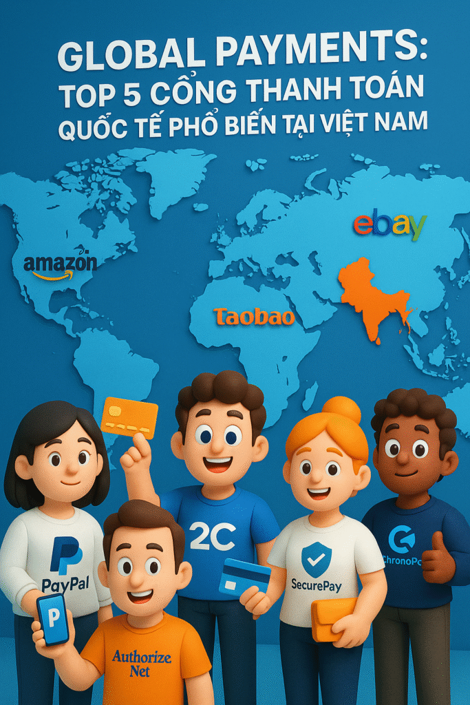 Global Payments: Top 5 Cổng Thanh Toán Quốc Tế Phổ Biến Tại Việt Nam